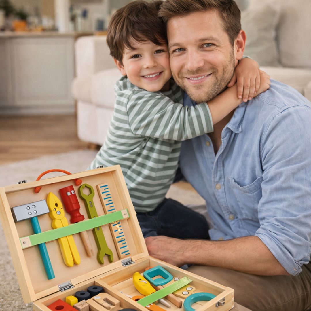 Montessori MiniBuilder Szerelős Játék 3-7 éveseknek