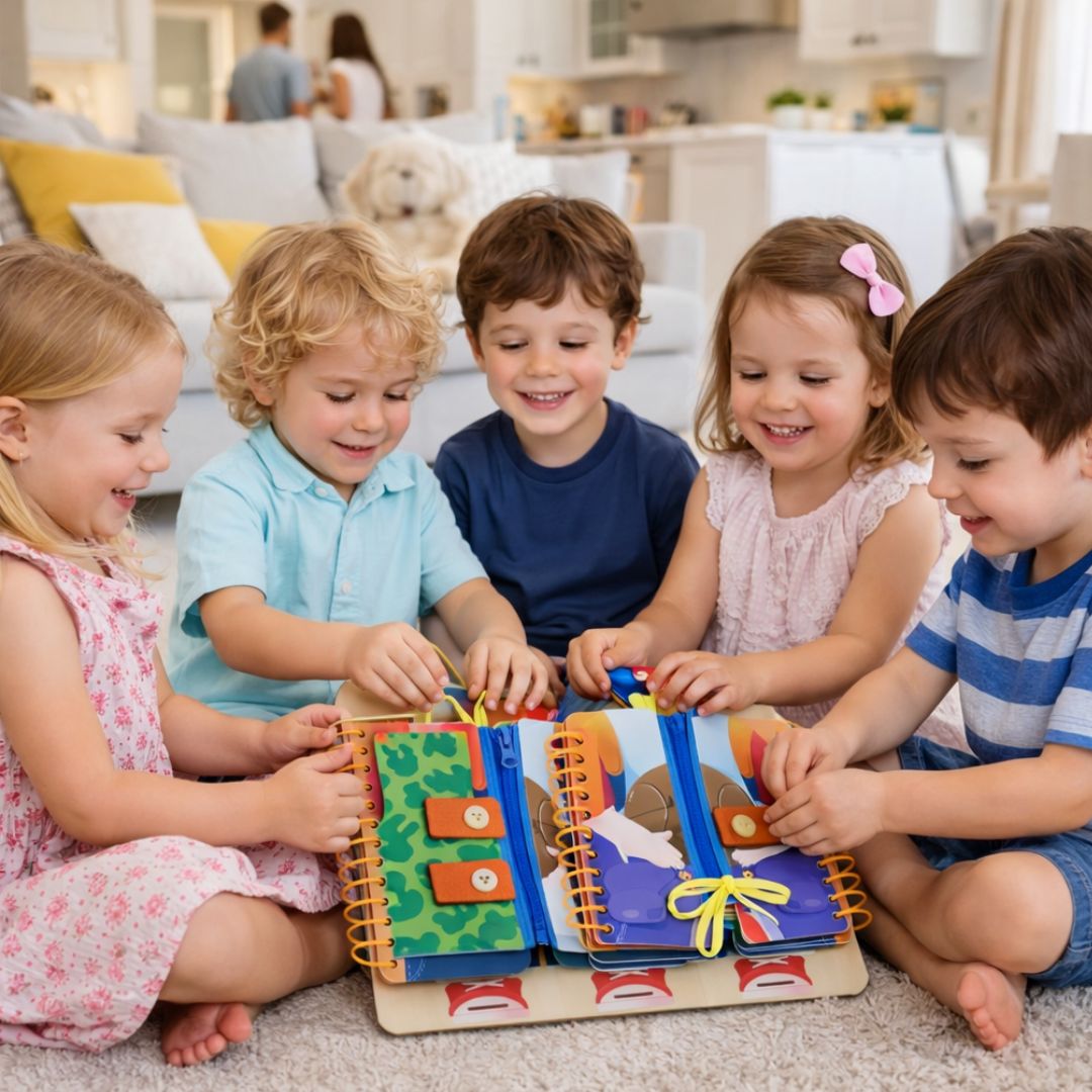 Montessori KezesKaland - Öltözködős Ügyességkönyv