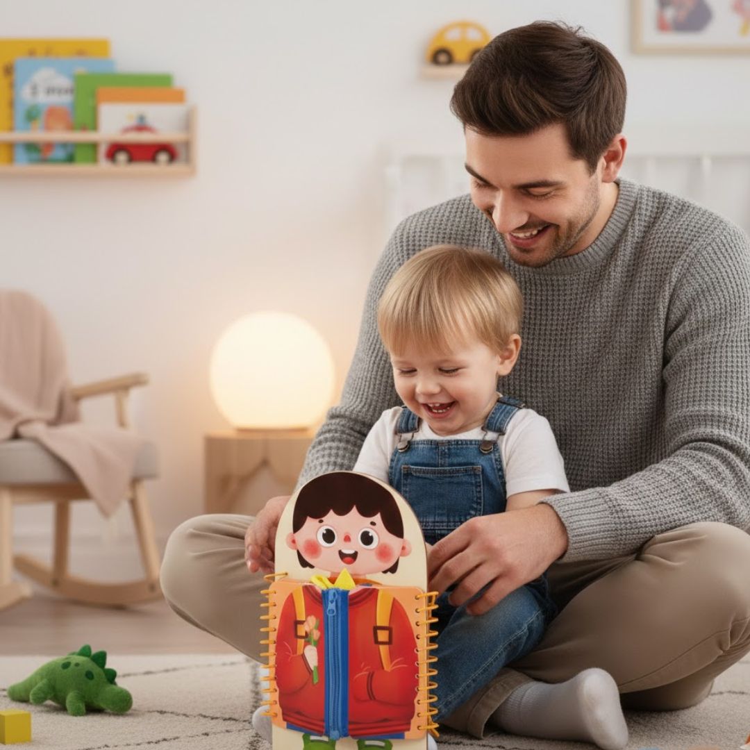 Montessori KezesKaland - Öltözködős Ügyességkönyv