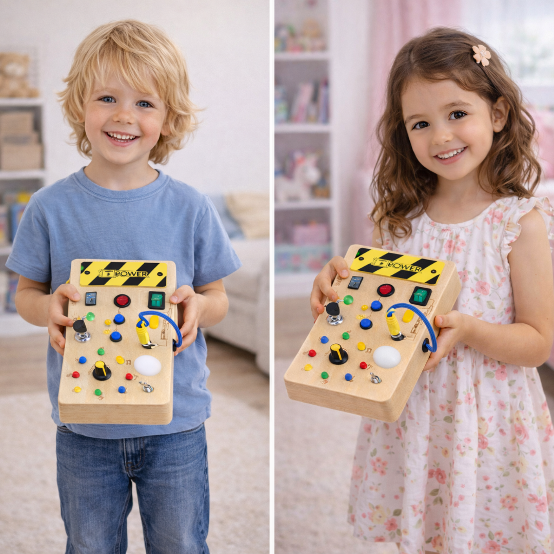 Montessori Kapcsolókaland - Kapcsolótábla, Amit Végre Szabad Nyomogatni