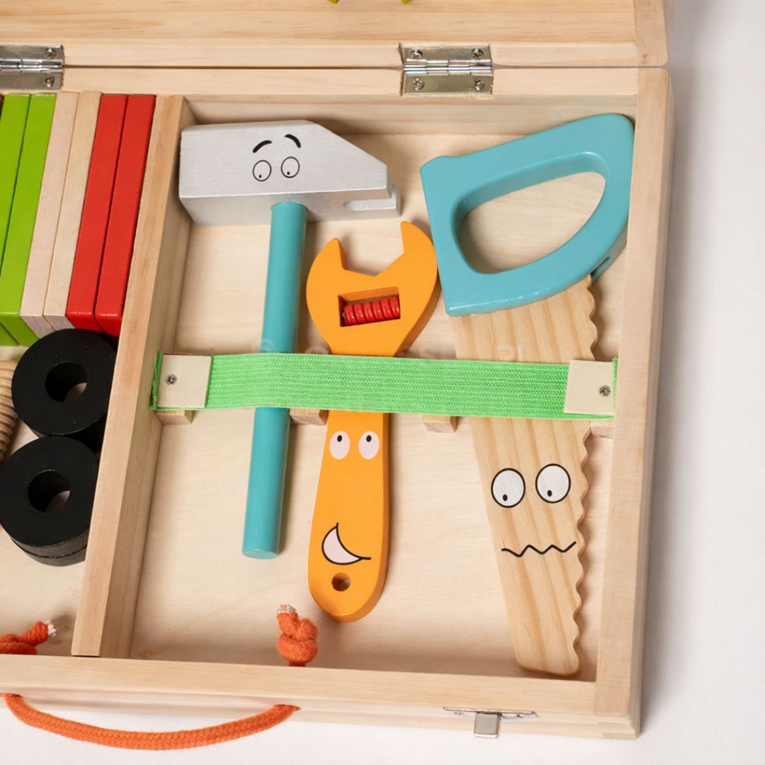 Montessori MiniBuilder Szerelős Játék 3-7 éveseknek