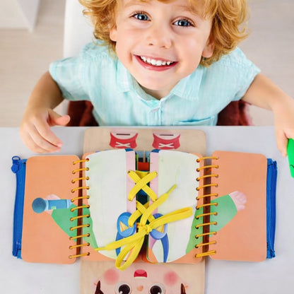 Montessori KezesKaland - Öltözködős Ügyességkönyv