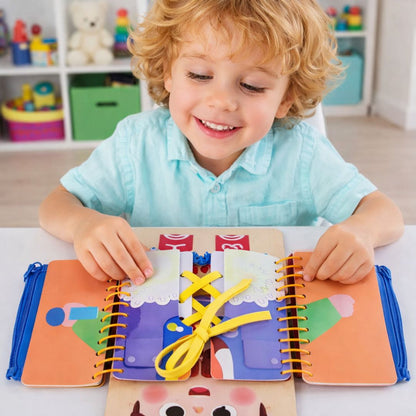 Montessori KezesKaland - Öltözködős Ügyességkönyv