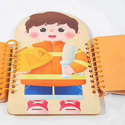 Montessori KezesKaland - Öltözködős Ügyességkönyv